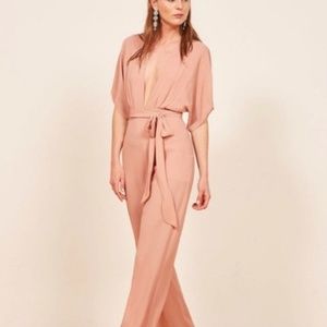Reformation Lemongrass Jumpsuit